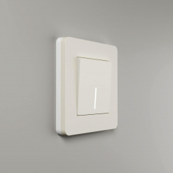 Рамка Werkel Split на 1 пост айвори/белый W0013066 4690389206016