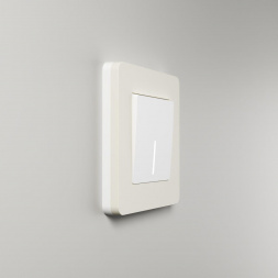 Рамка Werkel Split на 1 пост айвори/белый W0013066 4690389206016