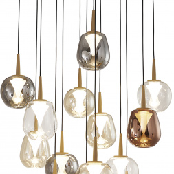 Подвесная светодиодная люстра Mantra Andromeda 8935+14PL