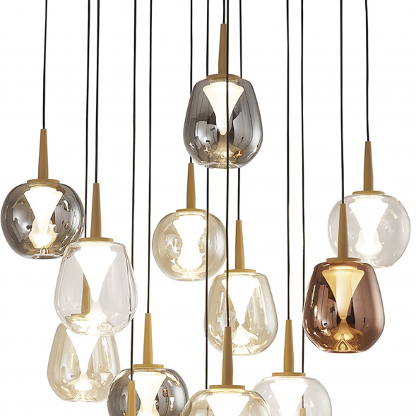 Подвесная светодиодная люстра Mantra Andromeda 8935+14PL