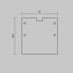 Комплектующие для профиля Maytoni Led Strip 642058