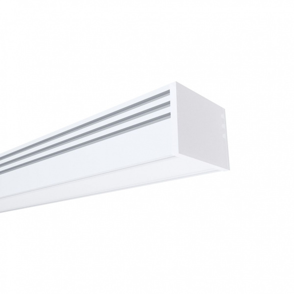 Профиль накладной с рассеивателем белый 2м. Apeyron 08-10-Б