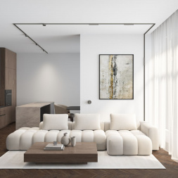 Трековый светодиодный светильник Denkirs Shine Grill DK5772-DN