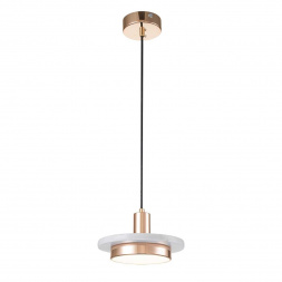 Подвесной светильник Escada 10260/1 LED*12W Gold/White marble