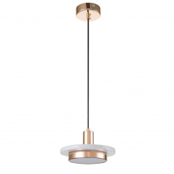 Подвесной светильник Escada 10260/1 LED*12W Gold/White marble