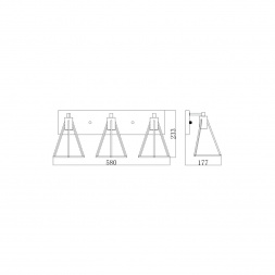 Бра Vele Luce Storm VL6136W03