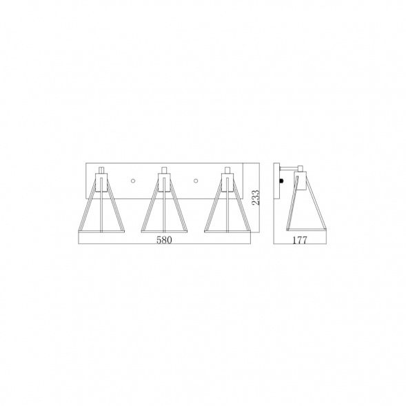 Бра Vele Luce Storm VL6136W03