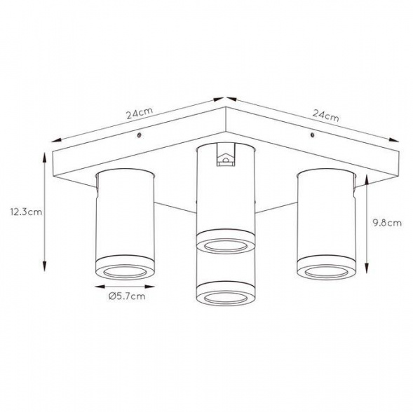 Спот Lucide Taylor 09930/20/31