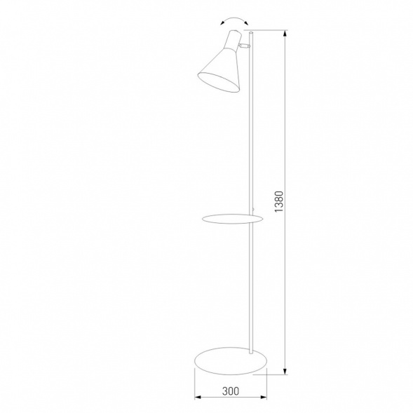 Торшер TK Lighting 5864 Jump
