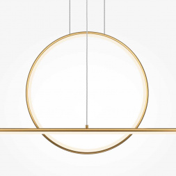 Подвесной светодиодный светильник Maytoni Halo MOD247PL-L49BSK