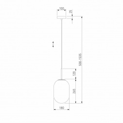 Подвесной светильник Eurosvet Loona 60161/1 латунь