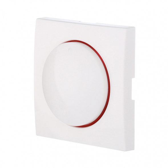 Накладка LK Studio светорегулятора с красной световой индикацией (белый) LK60 867204-1