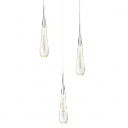 Подвесной светодиодный светильник Kink Light Гутта 07861-3AS,02