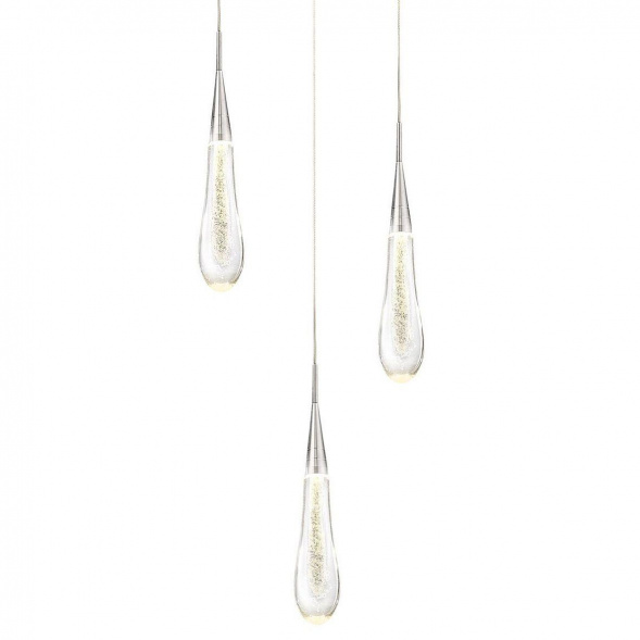 Подвесной светодиодный светильник Kink Light Гутта 07861-3AS,02