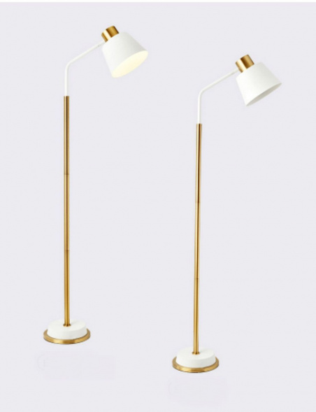 Торшер Lumina Deco Ardini LDF 5525 WT+GD