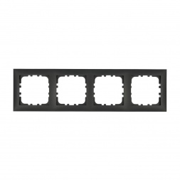 Рамка LK Studio 4-постовая (черный бархат) LK60 864408-1