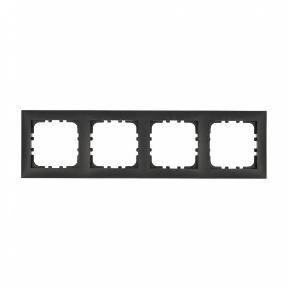 Рамка LK Studio 4-постовая (черный бархат) LK60 864408-1