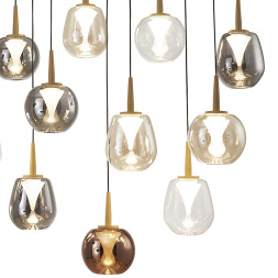 Подвесная светодиодная люстра Mantra Andromeda 8936+14PL