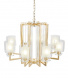 Подвесная люстра Lumina Deco Manhattan LDP 8012-8 F.GD