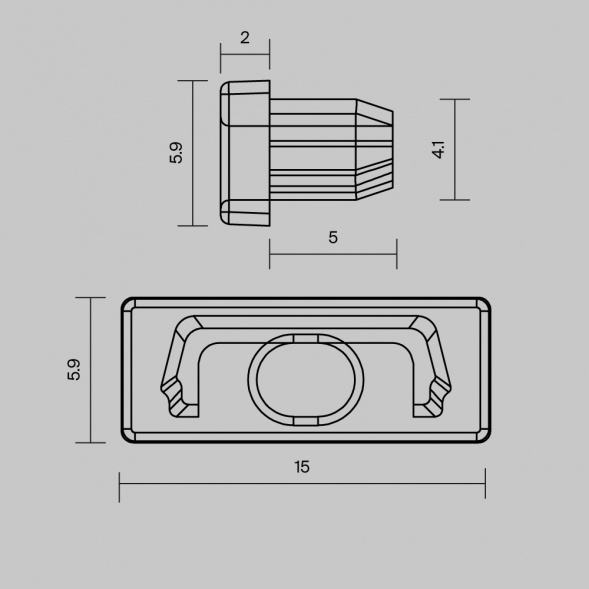 Комплектующие для профиля Maytoni Led Strip 642012