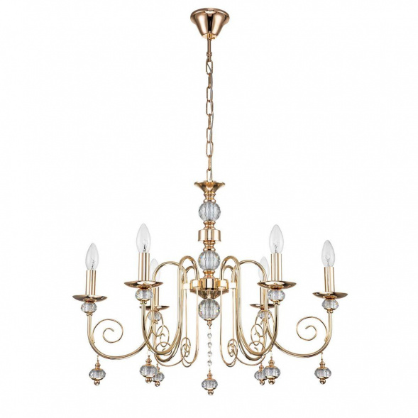 Подвесная люстра Escada Shine 678/6PL Gold