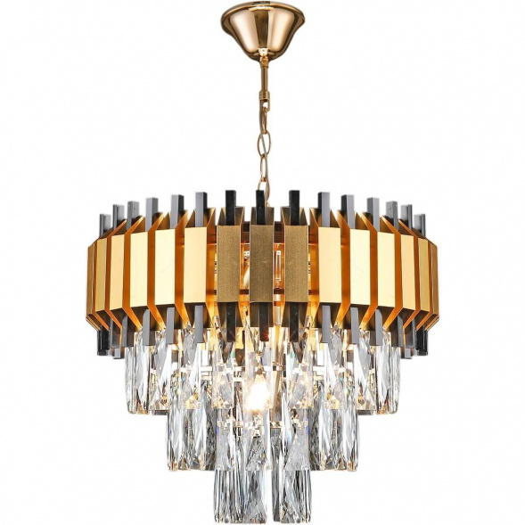 Подвесная люстра Reluce 02144-0.4-05 FGD+BK