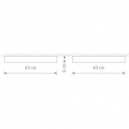 Потолочный светильник Nowodvorski Soft Ceiling Led 60x60 7544
