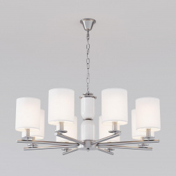 Подвесная люстра Eurosvet Caprera 60146/8 никель