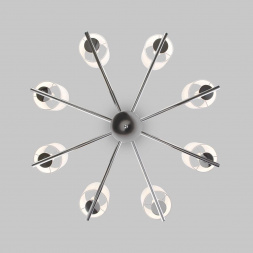 Подвесная люстра Eurosvet Caprera 60146/8 никель