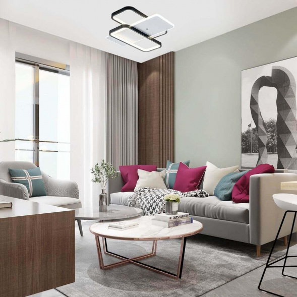 Потолочный светодионый светильник Escada Space 10215/S LED