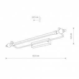 Подсветка для картин Nowodvorski Rembrant Led M 8166