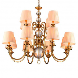 Подвесная люстра Newport 3106+6 B/C без абажуров М0053198