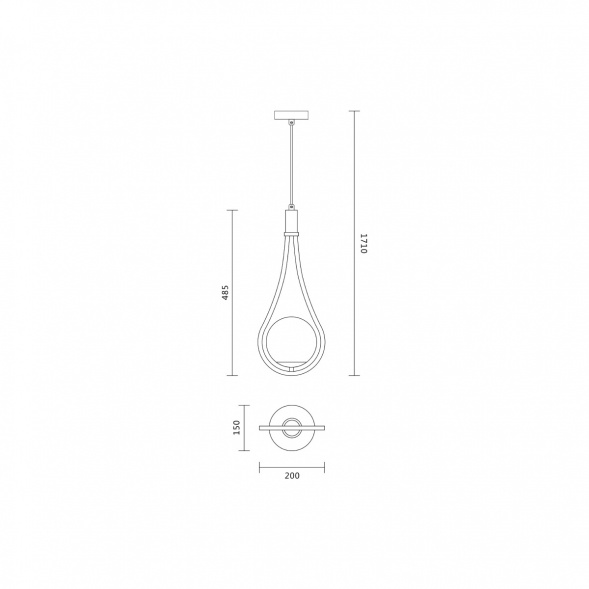 Подвесной светильник Vele Luce Fleet VL5194P11