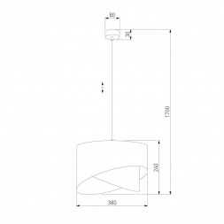 Подвесной светильник TK Lighting 4820 Grant White
