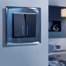 Рамка на 1 пост Werkel Diamant черный W0011208 4690389158797