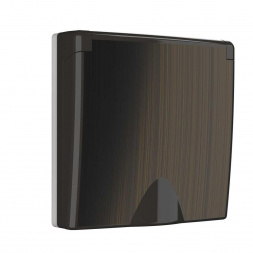 W1179212/ Накладка для розетки IP44 с крышкой (бронзовый)