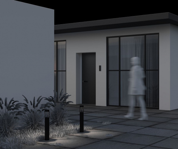 Уличный светодиодный светильник Maytoni Vint O458FL-L9GF3K