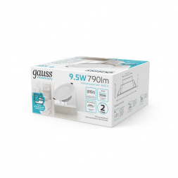 Встраиваемый светодиодный светильник Gauss Elementary Downlight 999420209