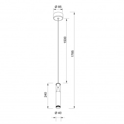 Подвесной светильник Mantra Spark 8966
