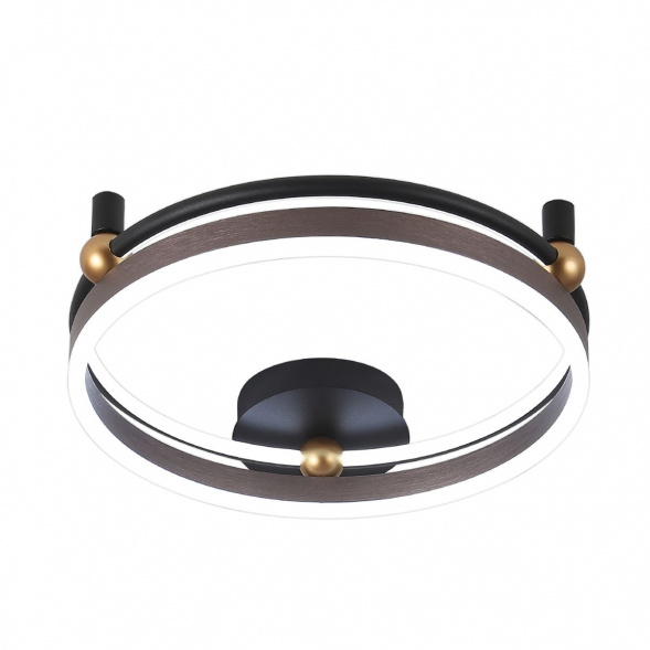 Потолочный светодиодный светильник Crystal Lux Fernando PL48W Led Coffee/Black