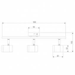 Спот Eurosvet Prime 20058/3 черный
