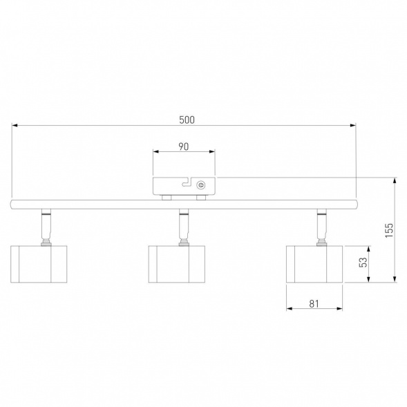 Спот Eurosvet Prime 20058/3 черный