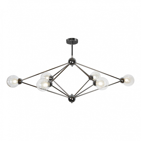 Подвесная люстра iLedex Modo C4458-6B CR