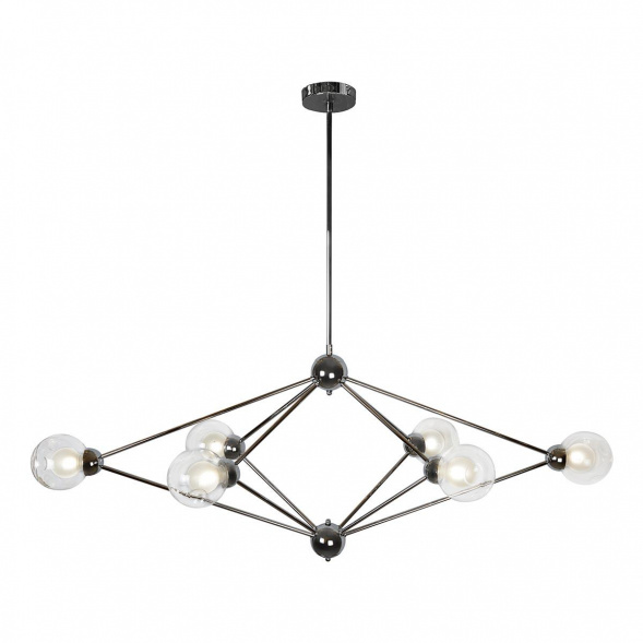 Подвесная люстра iLedex Modo C4458-6B CR