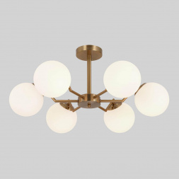 Подвесная люстра Eurosvet Frost 70154/6 латунь