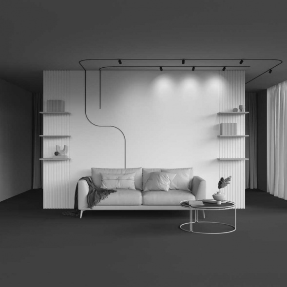 Трековый светильник Maytoni Technical Focus Led TR187-1-9W3K-M-B