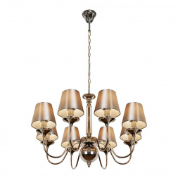 Подвесная люстра iLamp Rolling P2406-8 Nickel