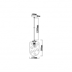 Подвесной светильник Vele Luce Alieno VL5352P31