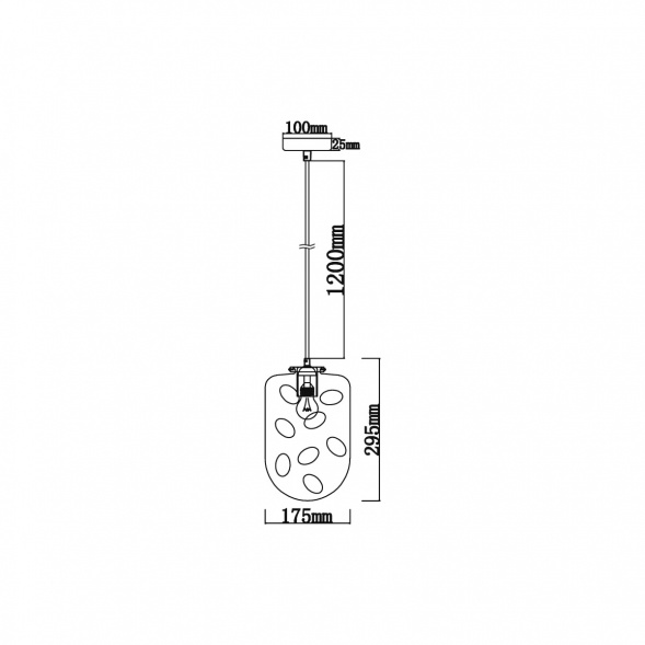 Подвесной светильник Vele Luce Alieno VL5352P31