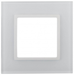 Рамка 1-постовая ЭРА Elegance 14-5101-01 Б0034470